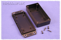 1591XXASFLBK (1591XX Series Enclosures - Hammond) - Black - 99mm x 51mm x 20mm - ABS Plastic - IP54