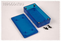 1591XXATBU (1591XX Series Enclosures - Hammond) - Transparent Blue - 99mm x 51mm x 20mm - ABS Plastic - IP54