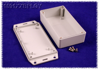 1591XXBFLGY (1591XX Series Enclosures - Hammond) - Grey - 112mm x 64mm x 28mm - ABS Plastic - IP54