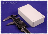 1591XXBGY (1591XX Series Enclosures - Hammond) - Grey - 112mm x 64mm x 28mm - ABS Plastic - IP54