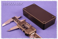 1591XXBSBK (1591XX Series Enclosures - Hammond) - Black - 112mm x 64mm x 28mm - ABS Plastic - IP54