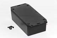 1591XXCFLBK (1591XX Series Enclosures - Hammond) - Black - 119mm x 66mm x 36mm - ABS Plastic - IP54