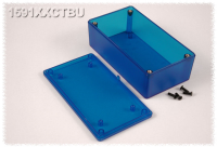 1591XXCTBU (1591XX Series Enclosures - Hammond) - Transparent Blue - 119mm x 66mm x 36mm - ABS Plastic - IP54