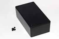 1591XXDBK (1591XX Series Enclosures - Hammond) - Black - 152mm x 81mm x 46mm - ABS Plastic - IP54