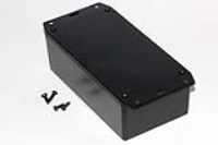 1591XXDFLBK (1591XX Series Enclosures - Hammond) - Black - 152mm x 81mm x 46mm - ABS Plastic - IP54