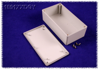 1591XXDGY (1591XX Series Enclosures - Hammond) - Grey - 152mm x 81mm x 46mm - ABS Plastic - IP54