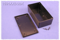 1591XXDSBK (1591XX Series Enclosures - Hammond) - Black - 152mm x 81mm x 46mm - ABS Plastic - IP54