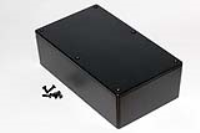 1591XXEBK (1591XX Series Enclosures - Hammond) - Black - 193mm x 112mm x 56mm - ABS Plastic - IP54