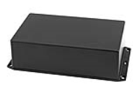 1591XXESFLBK (1591XX Series Enclosures - Hammond) - Black - 193mm x 112mm x 56mm - ABS Plastic - IP54