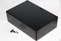 1591XXFBK (1591XX Series Enclosures - Hammond) - Black - 221mm x 150mm x 58mm - ABS Plastic - IP54