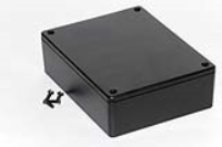 1591XXGBK (1591XX Series Enclosures - Hammond) - Black - 122mm x 94mm x 36mm - ABS Plastic - IP54