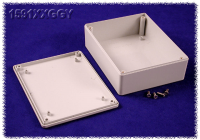 1591XXGGY (1591XX Series Enclosures - Hammond) - Grey - 122mm x 94mm x 36mm - ABS Plastic - IP54