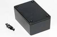 1591XXLBK (1591XX Series Enclosures - Hammond) - Black - 86mm x 56mm x 36mm - ABS Plastic - IP54