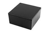 1591XXUSBK (1591XX Series Enclosures - Hammond) - Black - 123mm x 123mm x 57mm - ABS Plastic - IP54