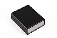 1593BBALBK (1593AL Series Enclosures - Hammond) - Black - 95mm x 76mm x 30mm - ABS Plastic - IP54