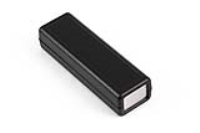 1593DALBK (1593AL Series Enclosures - Hammond) - Black - 114mm x 36mm x 25mm - ABS Plastic - IP54