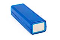 1593DALTBU (1593AL Series Enclosures - Hammond) - Transparent Blue - 114mm x 36mm x 25mm - ABS Plastic - IP54