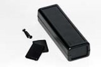 1593DBK (1593 Series Enclosures - Hammond) - Black - 114mm x 36mm x 25mm - ABS Plastic - IP54