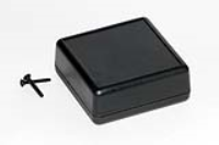 1593JBK (1593 Series Enclosures - Hammond) - Black - 66mm x 66mm x 28mm - ABS Plastic - IP54