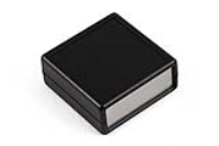 1593KALBK (1593AL Series Enclosures - Hammond) - Black - 66mm x 66mm x 28mm - ABS Plastic - IP54