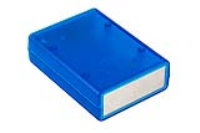 1593LALTBU (1593AL Series Enclosures - Hammond) - Transparent Blue - 91mm x 66mm x 28mm - ABS Plastic - IP54