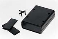 1593LBK (1593 Series Enclosures - Hammond) - Black - 91mm x 66mm x 28mm - ABS Plastic - IP54