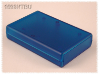 1593NTBU (1593 Series Enclosures - Hammond) - Transparent Blue - 109mm x 74mm x 25mm - ABS Plastic - IP54