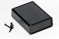 1593PBK (1593 Series Enclosures - Hammond) - Black - 91mm x 66mm x 28mm - ABS Plastic - IP54