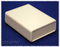 1593PGY (1593 Series Enclosures - Hammond) - Grey - 91mm x 66mm x 28mm - ABS Plastic - IP54