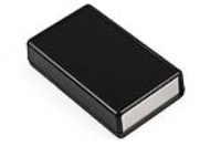 1593QALBK (1593AL Series Enclosures - Hammond) - Black - 112mm x 66mm x 28mm - ABS Plastic - IP54