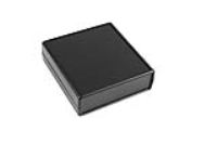 1593WBK (1593 Series Enclosures - Hammond) - Black - 110mm x 105mm x 35mm - ABS Plastic - IP54