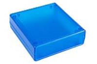 1593WTBU (1593 Series Enclosures - Hammond) - Transparent Blue - 110mm x 105mm x 35mm - ABS Plastic - IP54