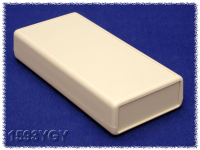 1593YGY (1593 Series Enclosures - Hammond) - Grey - 140mm x 66mm x 28mm - ABS Plastic - IP54