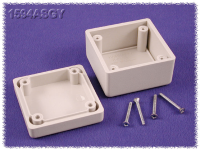 1594ASGY (1594 Series Enclosures - Hammond) - Grey - 56mm x 56mm x 28mm - ABS Plastic - IP54