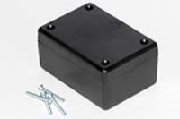 1594BSBK (1594 Series Enclosures - Hammond) - Black - 81mm x 56mm x 28mm - ABS Plastic - IP54