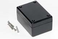 1594BWBK (1594 Series Enclosures - Hammond) - Black - 81mm x 56mm x 28mm - ABS Plastic - IP54