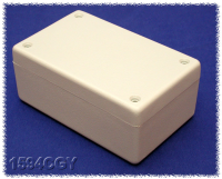 1594CGY (1594 Series Enclosures - Hammond) - Grey - 104mm x 66mm x 33mm - ABS Plastic - IP54