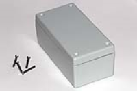 1594DWGY (1594 Series Enclosures - Hammond) - Grey - 132mm x 66mm x 43mm - ABS Plastic - IP54