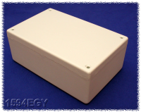 1594EGY (1594 Series Enclosures - Hammond) - Grey - 168mm x 107mm x 53mm - ABS Plastic - IP54