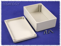 1594ESGY (1594 Series Enclosures - Hammond) - Grey - 168mm x 107mm x 53mm - ABS Plastic - IP54