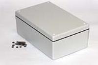 1594EWGY (1594 Series Enclosures - Hammond) - Grey - 168mm x 107mm x 53mm - ABS Plastic - IP54