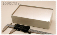 1595CGY (1595 Series Enclosures - Hammond) - Grey - 161mm x 96mm x 58mm - ABS Plastic - IP54