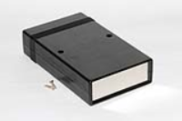 1598ABK (1598 Series Enclosures - Hammond) - Black - 157mm x 94mm x 36mm - ABS Plastic - IP54