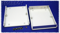 1598BBGY (1598 Series Enclosures - Hammond) - Grey - 179mm x 154mm x 36mm - ABS Plastic - IP54