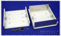 1598BGY (1598 Series Enclosures - Hammond) - Grey - 134mm x 135mm x 50mm - ABS Plastic - IP54