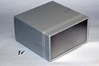 1598ESGY (1598 Series Enclosures - Hammond) - Grey - 160mm x 160mm x 86mm - ABS Plastic - IP54