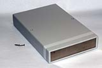 1598FSGY (1598 Series Enclosures - Hammond) - Grey - 250mm x 160mm x 40mm - ABS Plastic - IP54