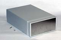 1598GSGY (1598 Series Enclosures - Hammond) - Grey - 250mm x 160mm x 76mm - ABS Plastic - IP54