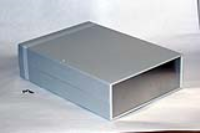 1598JSGY (1598 Series Enclosures - Hammond) - Grey - 280mm x 200mm x 76mm - ABS Plastic - IP54