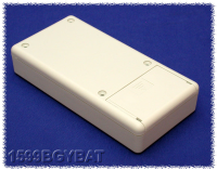 1599BGYBAT (1599 Series Enclosures - Hammond) - Grey - 130mm x 65mm x 25mm - ABS Plastic - IP54